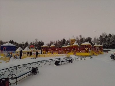 Городской парк в Надыме